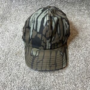vintage Trebark camo Trucker Hat Mens Brown Mesh Snapback Hunt Cap jim crumley